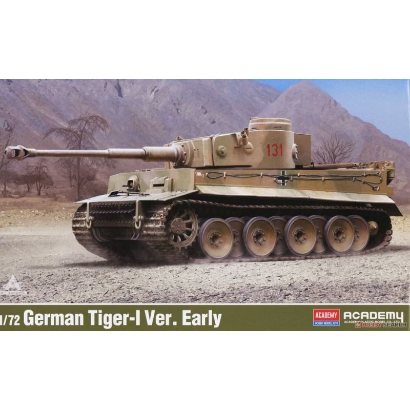 ACADEMY - ACADEMY 13422 1-72 GERMAN TIGER - I VER EARLY