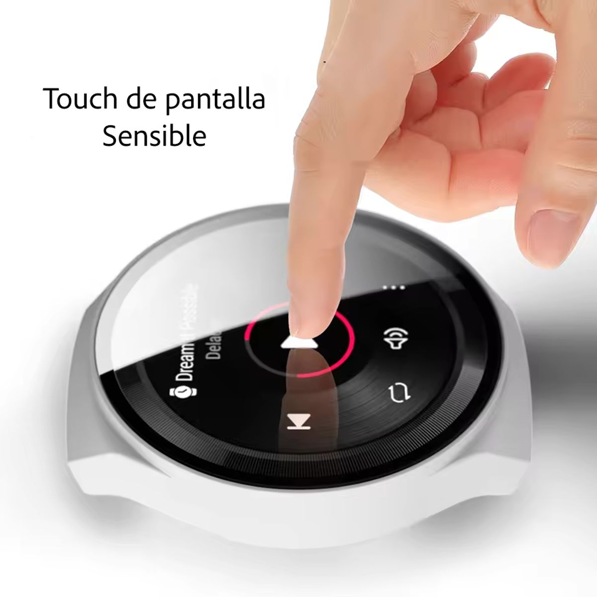 GENERICO - Protector Con Vidrio Compatible Con Huawei Gt2 42 mm / Transparente