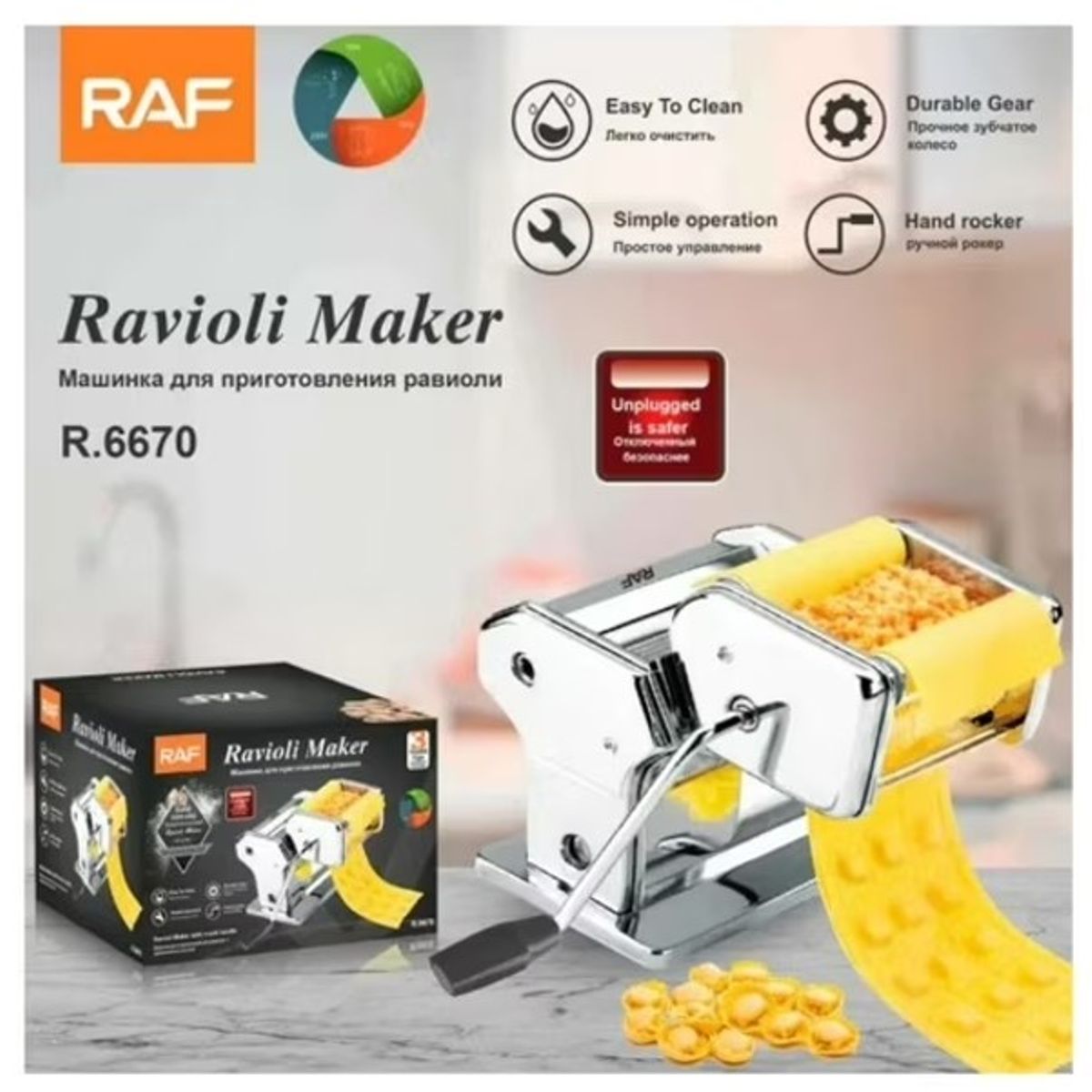RAF - Raviolera - Maquina Para Pasta