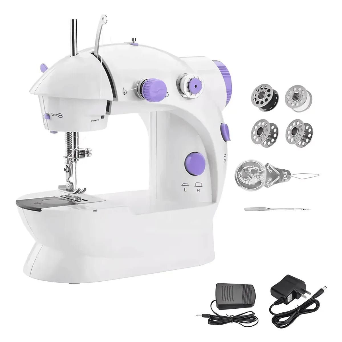 GENERICO - Mini máquina de coser electrica Genérica portable