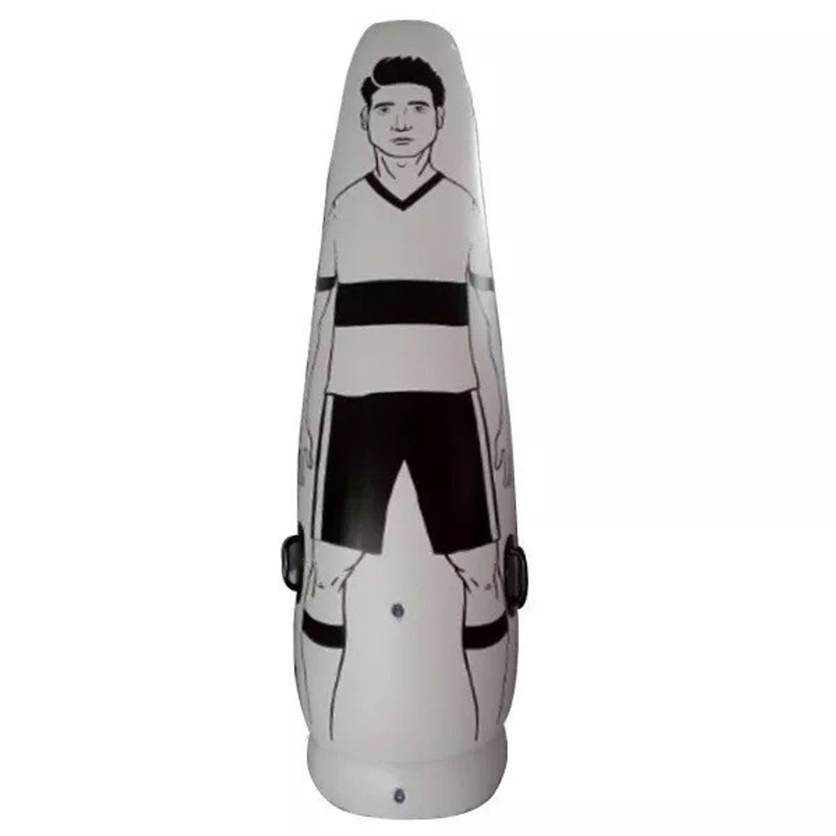 JUGUETON - Barrera Inflable Fútbol Entrenamiento Obstáculo