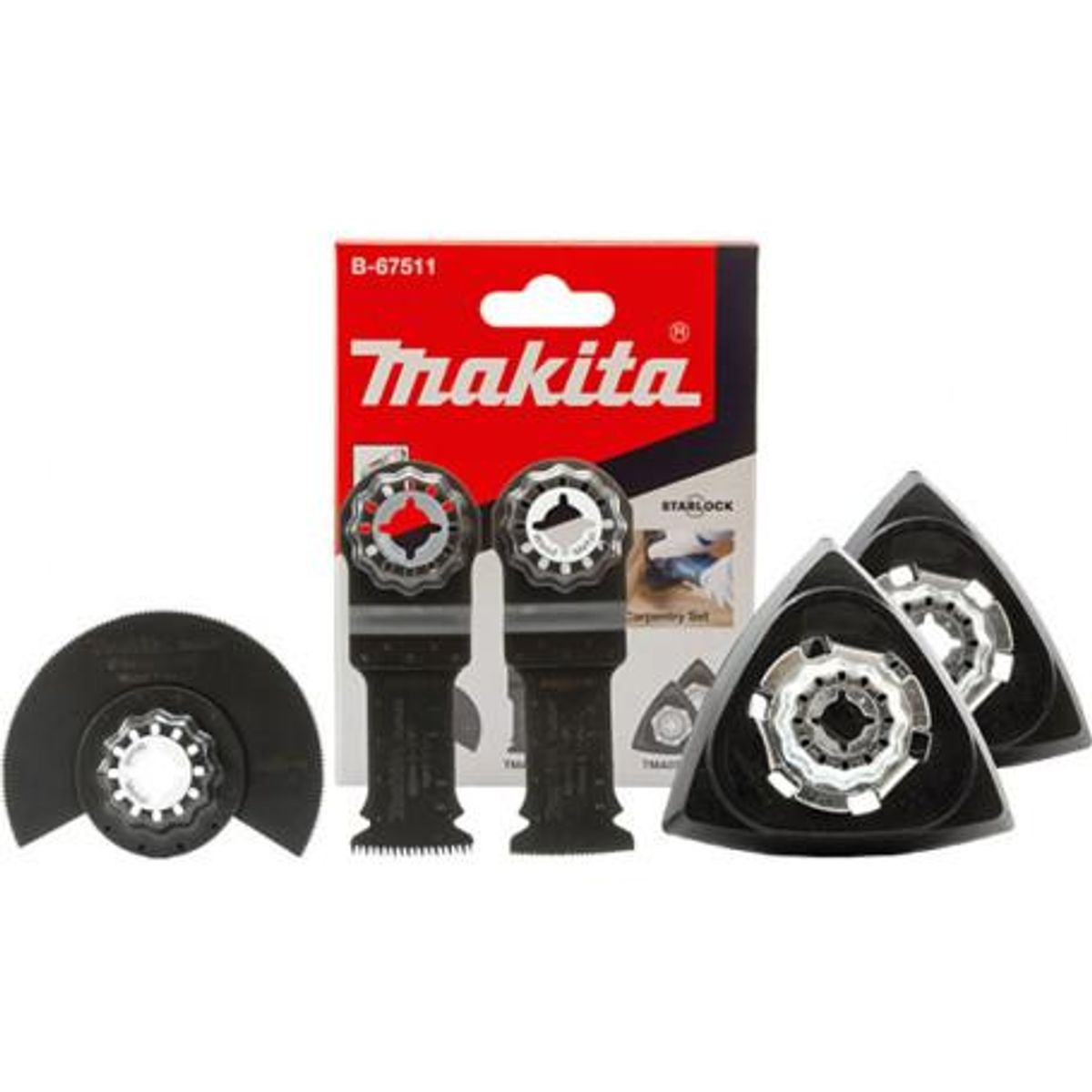 MAKITA - SET MULTI TOOL CARPINTERIA B-67511 MAKITA