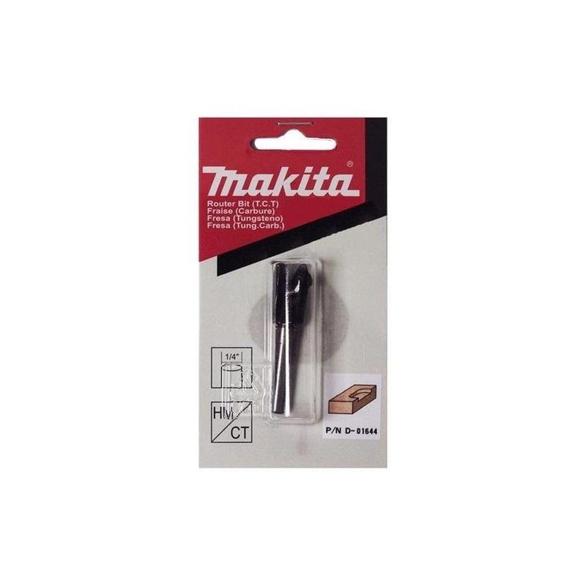 MAKITA - FRESA MAKITA PAMORTAJAR 2 FILOS 12X34 EJE 14