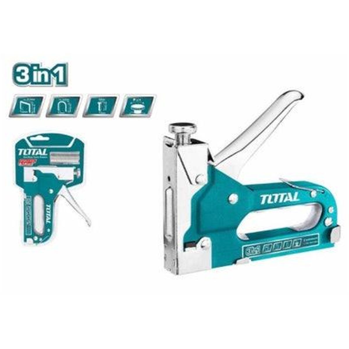 TOTAL TOOLS - ENGRAPADORA METALICA TOTAL 3 EN 1 THT31143
