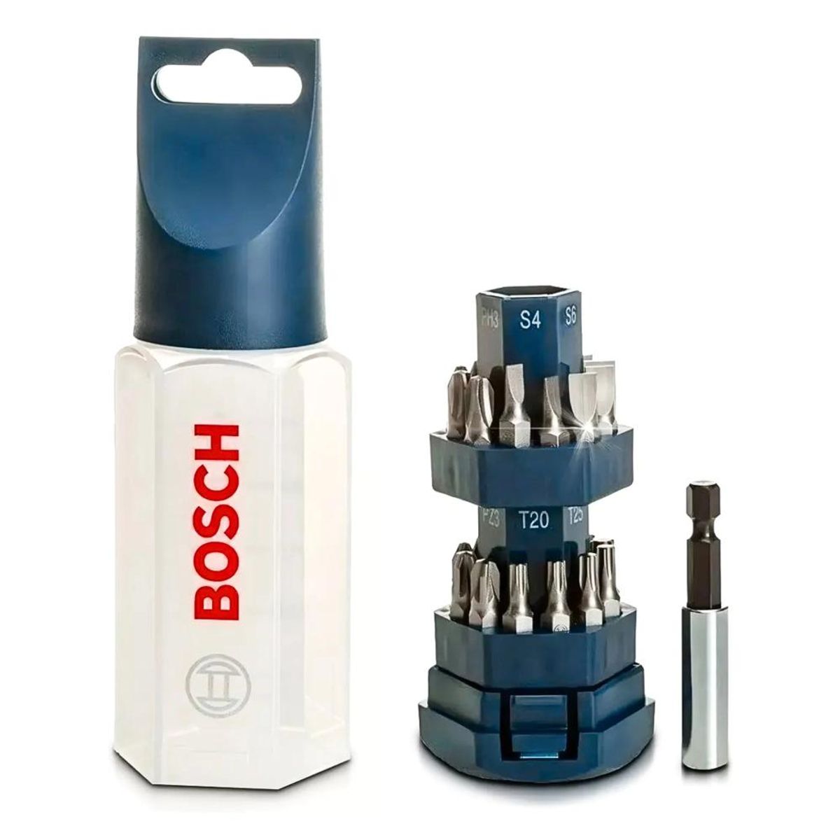 BOSCH - SET CON 25 PUNTAS ATORNILLADOR BIG-BIT AZUL BOSCH
