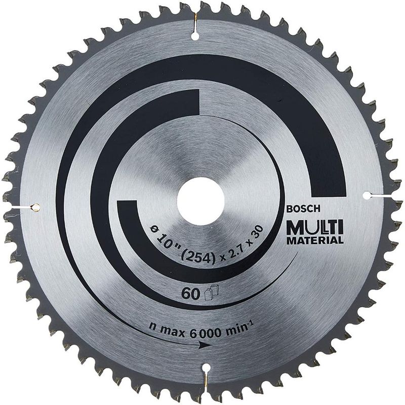 BOSCH - DISCO SIERRA CIRCULAR 10 60T MULTIMATERIAL BOSCH