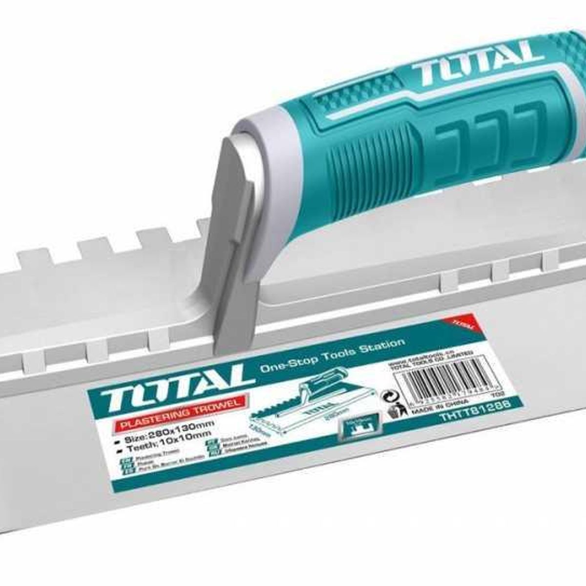 TOTAL TOOLS - LLANA DENTADA MANGO PLASTICO 280X130MM TOTAL