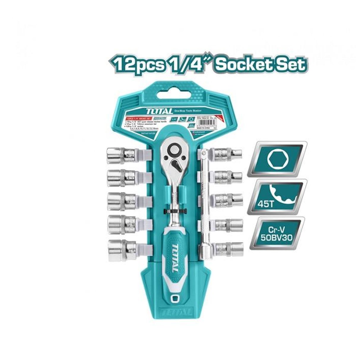 TOTAL TOOLS - CHICHARRA 14 CSET 12 DADOS TOTAL THT141141