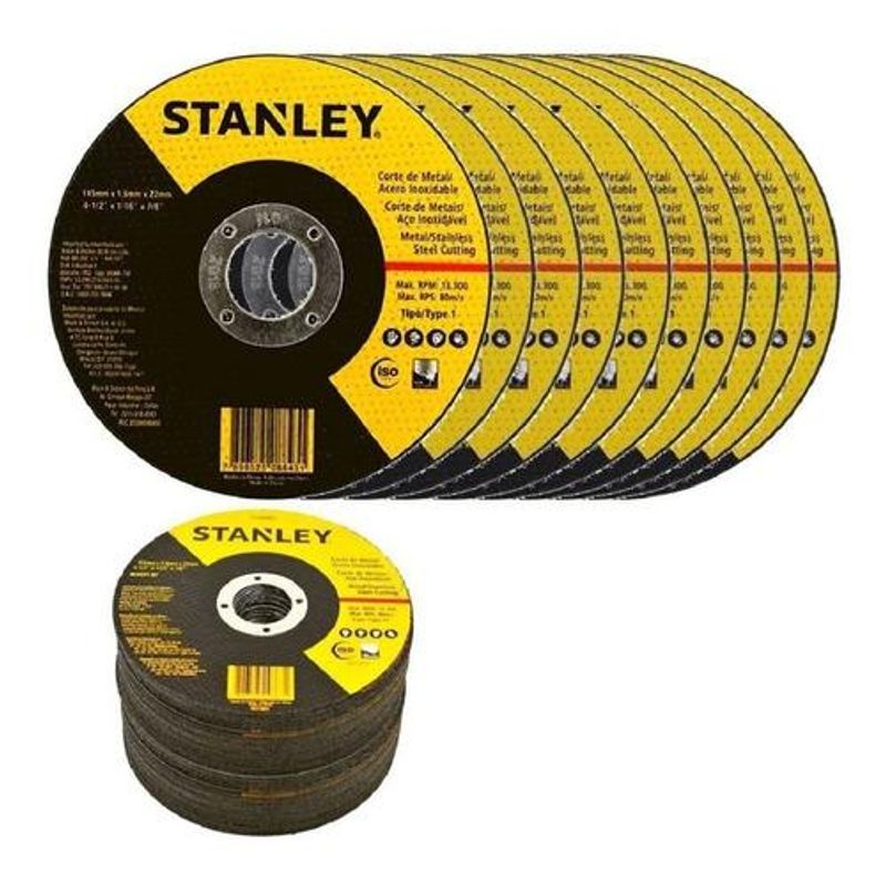 STANLEY - DISCO CORTE STANLEY ACERO INOXIDABLE 4 12 25 UNIDADES STA8061