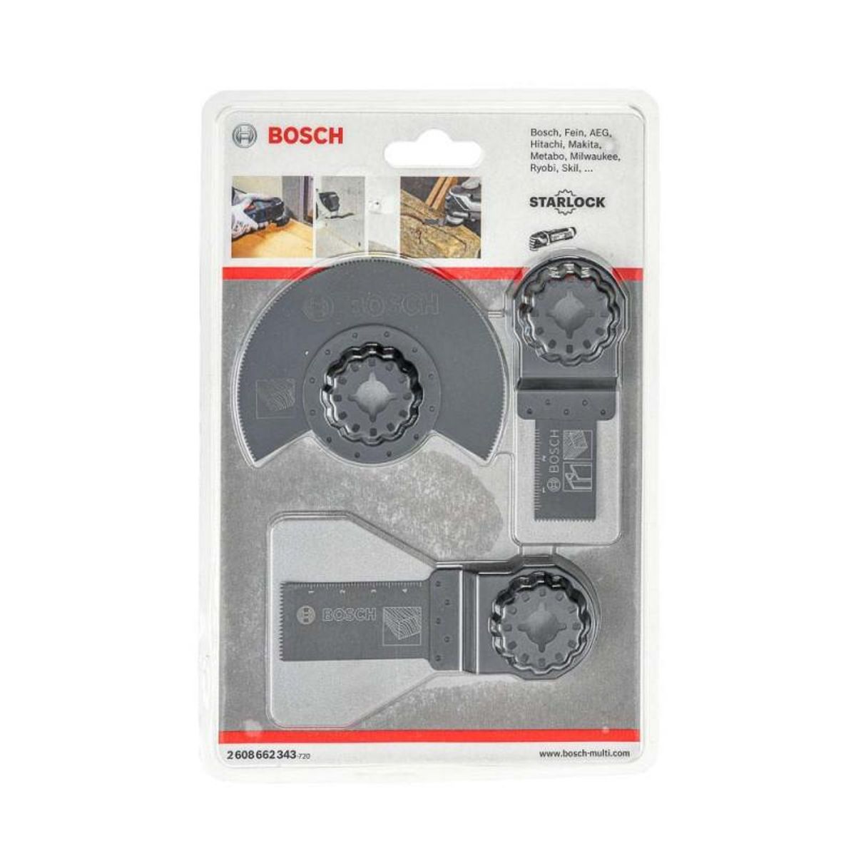 BOSCH - Set Multi herramienta para Corte Bosch Gop 3 Un