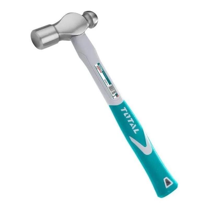 TOTAL TOOLS - MARTILLO DE BOLA PEÑA MANGO DE FIBRA TOTAL 16 OZ 450GR