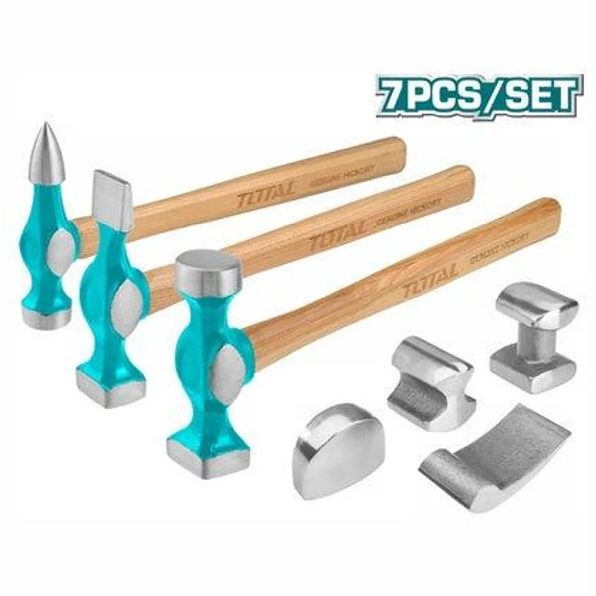 TOTAL TOOLS - SET TOTAL MARTILLOSCUÑAS DESABOLLAR TBAFO712