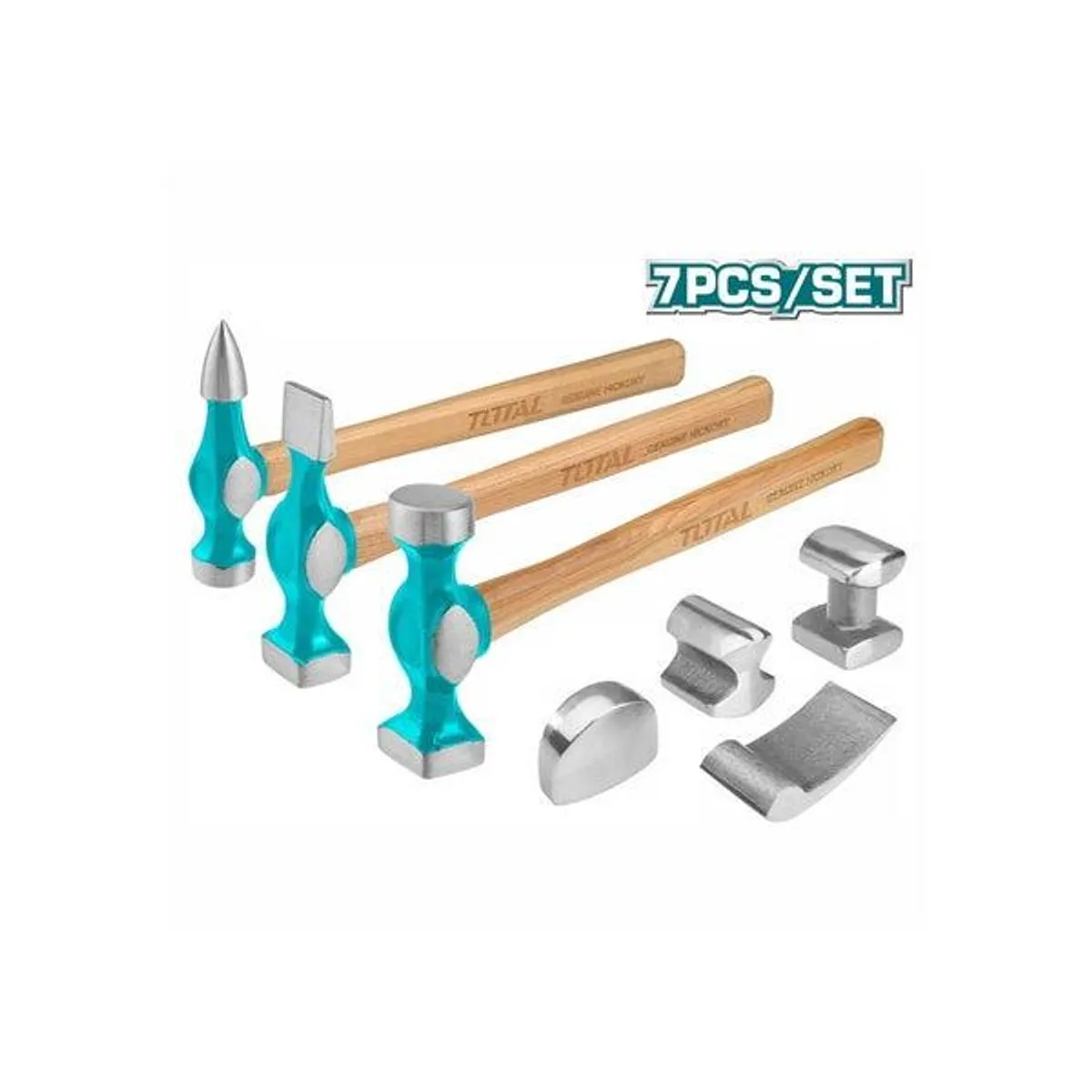 TOTAL TOOLS - SET TOTAL MARTILLOSCUÑAS DESABOLLAR TBAFO712
