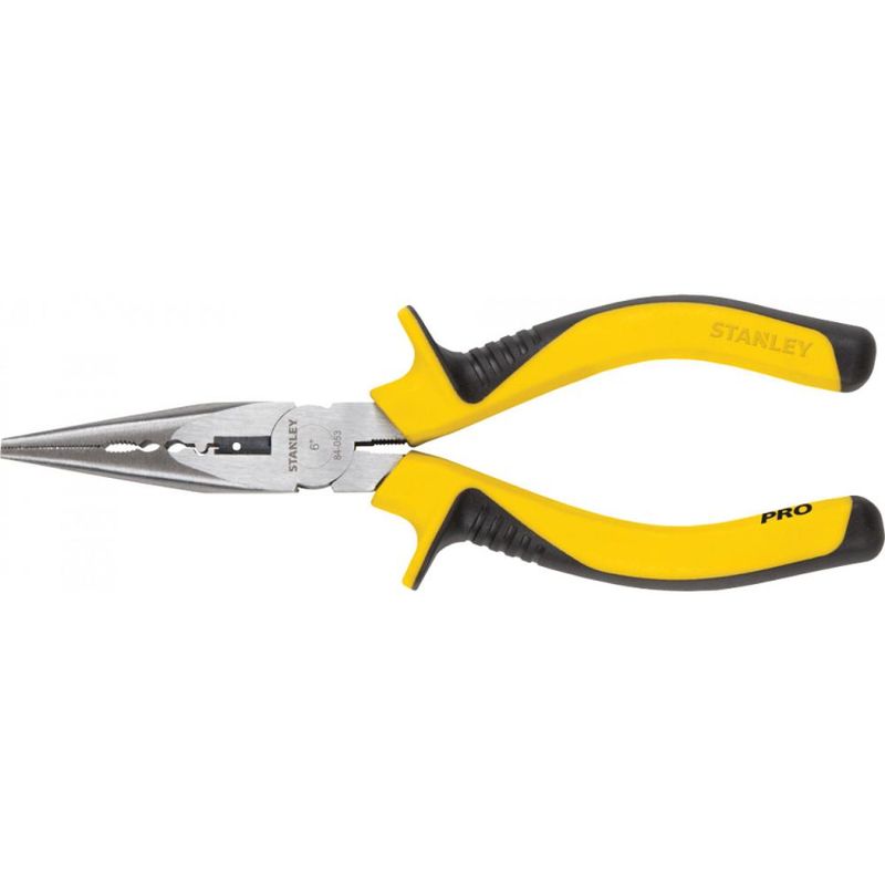STANLEY - ALICATE PUNTA STANLEY 84053 MANGO AMARILLO 6