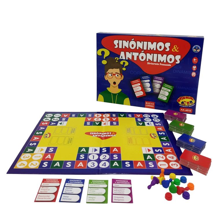 Juego Educativo Sinonimos Y Antonimos -
