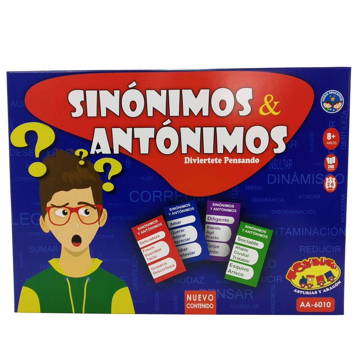 TOYNG - Juego Educativo Juego Educativo Sinonimos Y Antonimos - Toyng