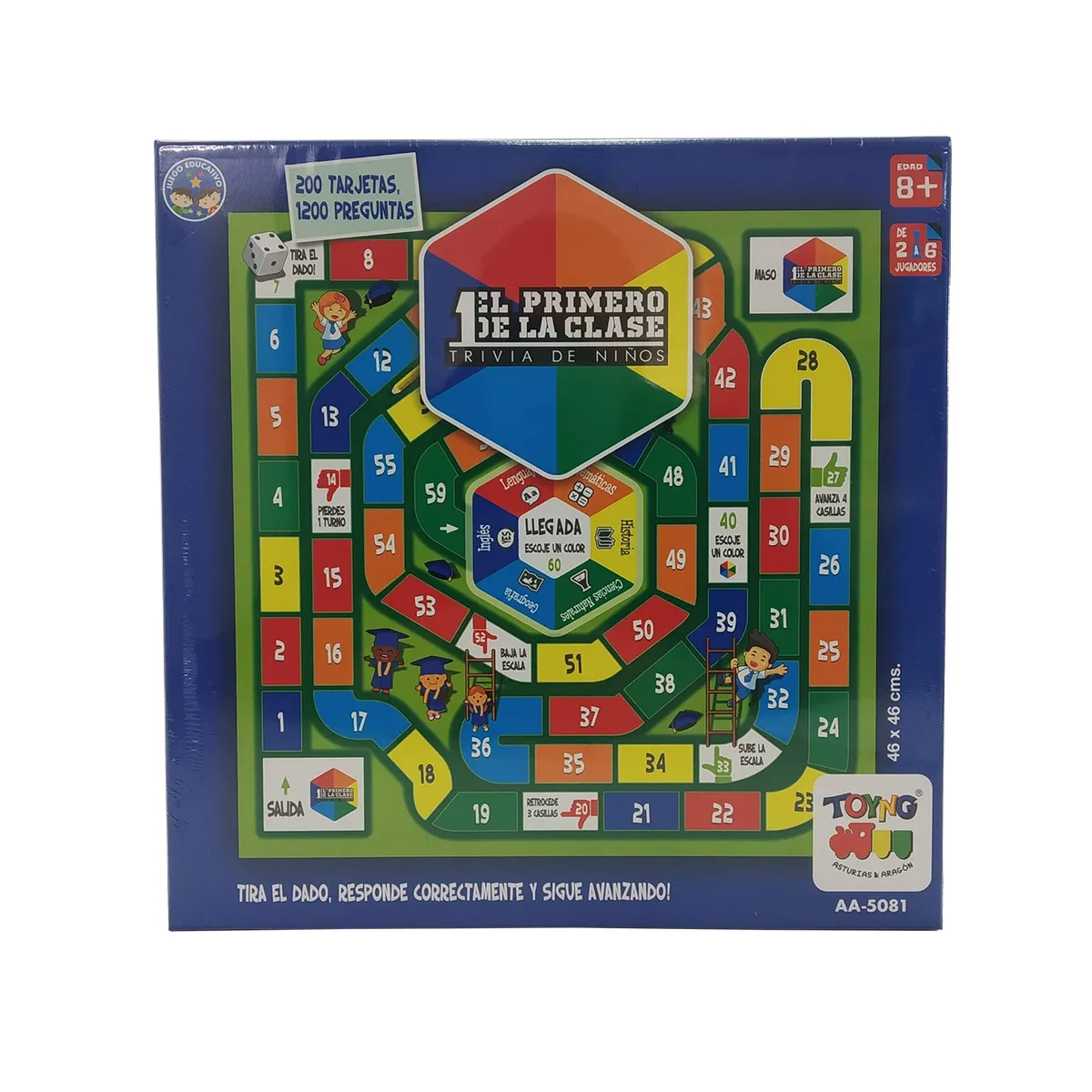 TOYNG - Juego de Mesa Trivia Primero Clase - Toyng