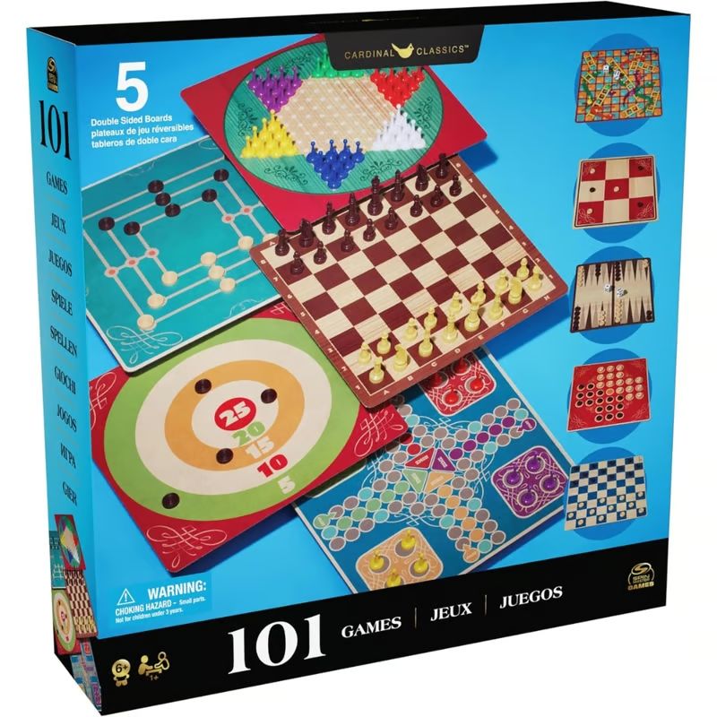 GENERICO - IMEX 6065340 JUEGO FAMILIAR CON 101 JUEGOS