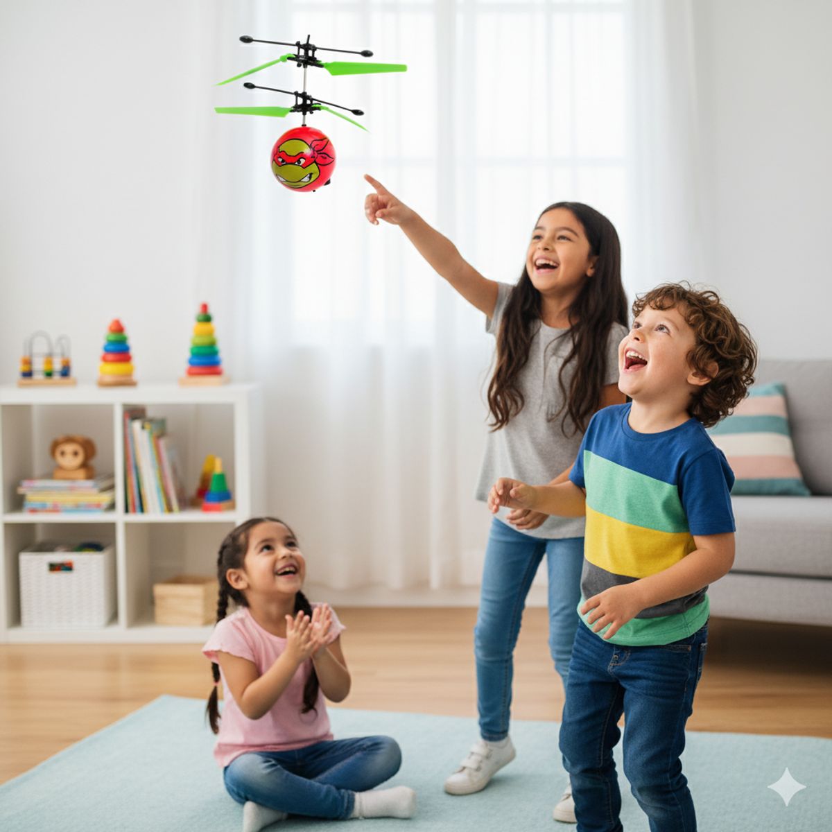 TORTUGAS NINJA - Juguete Heliball Rafael - Ninja