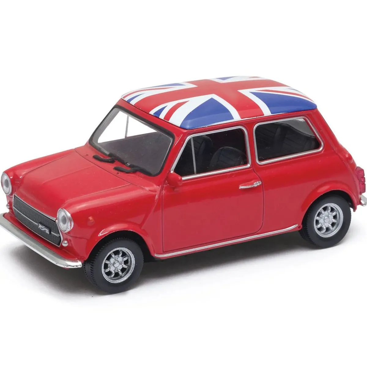WELLY - Auto Mini Cooper 1300 UK Flag S Escala 1:43 - Welly