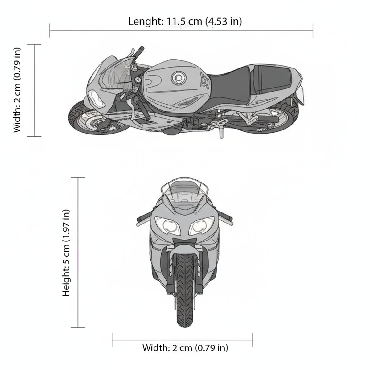 WELLY - Moto Triumph Daytona 600 Motos Escala 1:18 - Welly