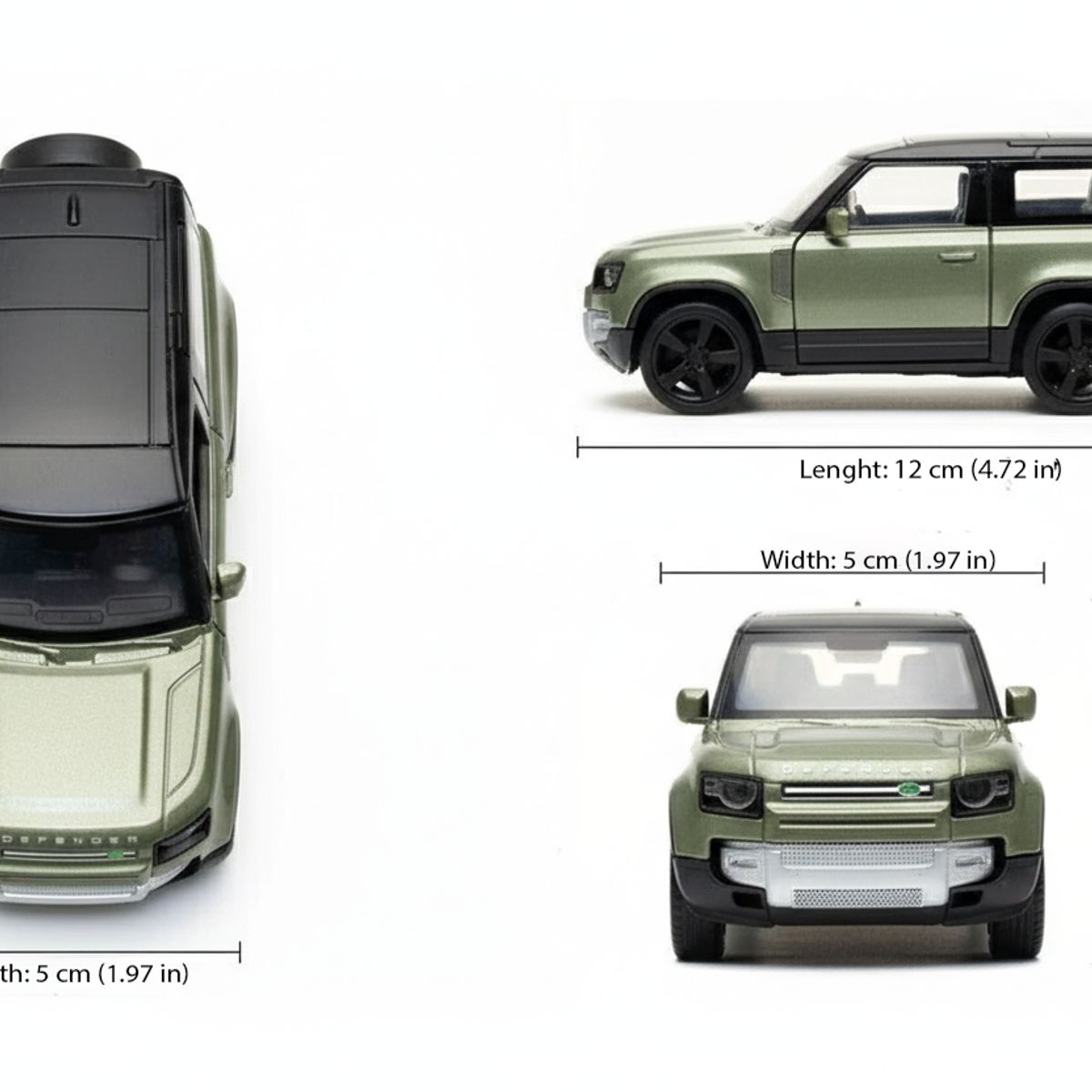 WELLY - SUV Land Rover Defender 2020 Escala 1:34:39 - Welly