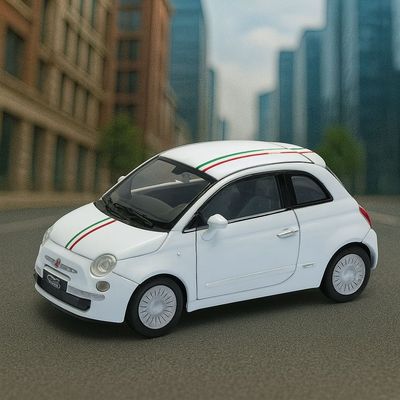 Imagen 2 del producto Auto Fiat 500 2007 Racing Imprint S Escala 1:43 -