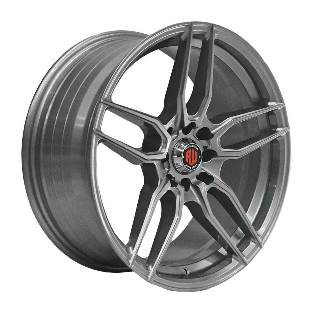 GENERICO - Set 4 Llantas 17x7.5 4X100/4X114 Et30 PORTOFINO G