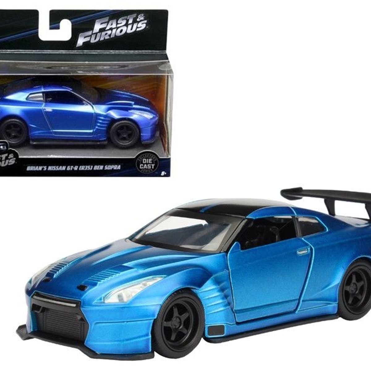 GENERICO - JADA 98270 1-32 FF 2009 NISSAN GT R FAST AND FURIOUS