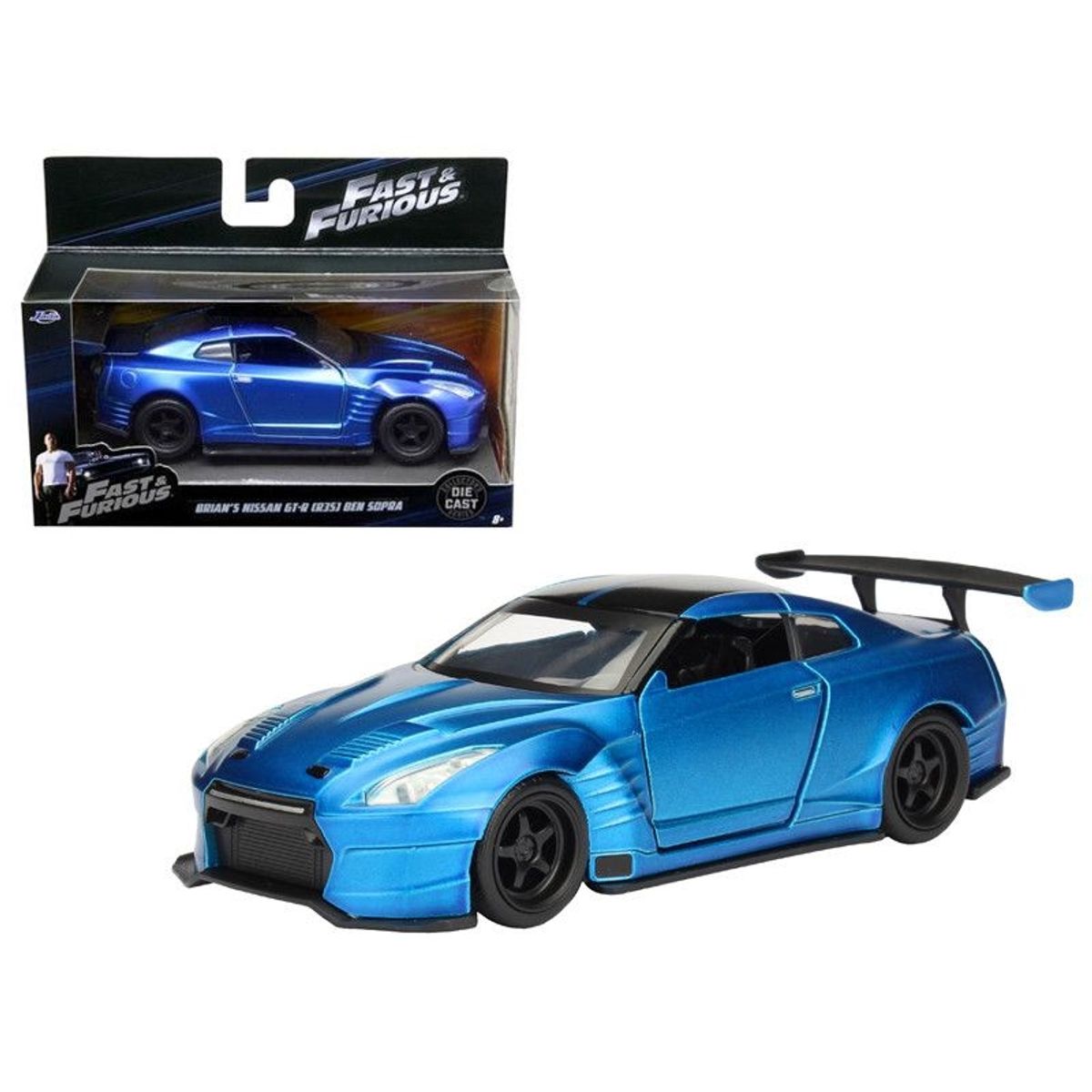 GENERICO - JADA 98270 1-32 FF 2009 NISSAN GT R FAST AND FURIOUS