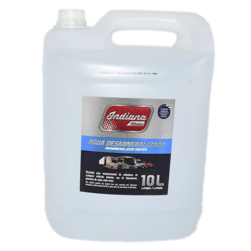 INDIANA - Agua Desmineralizada 10 Lts