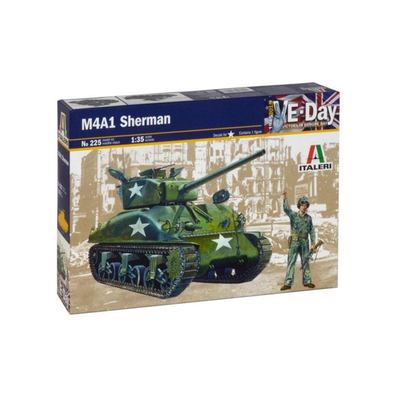 ITALERI - ITALERI 225 SHERMAN M 4 A1 1-35