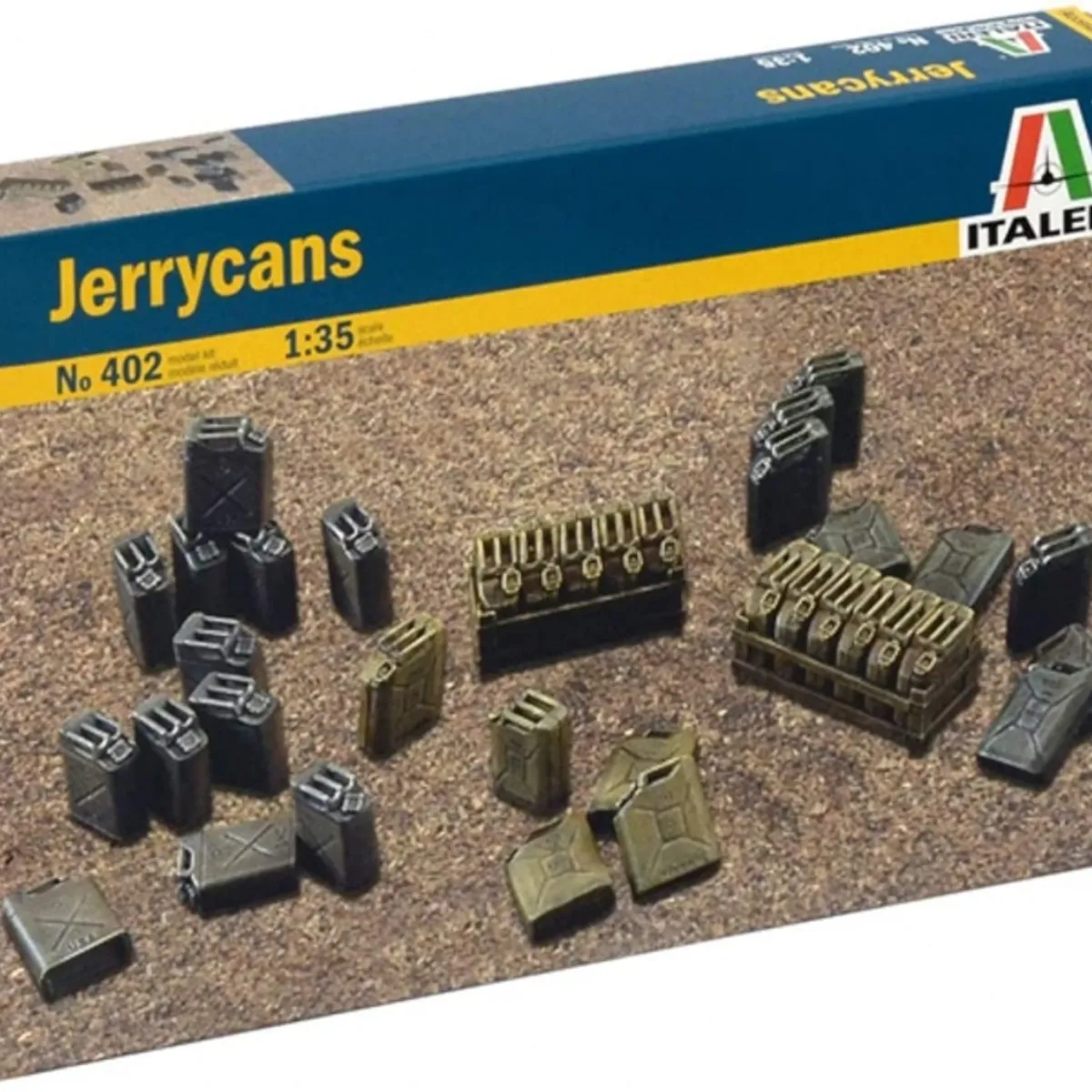 ITALERI - ITALERI 402 JERRYCANS 1-35