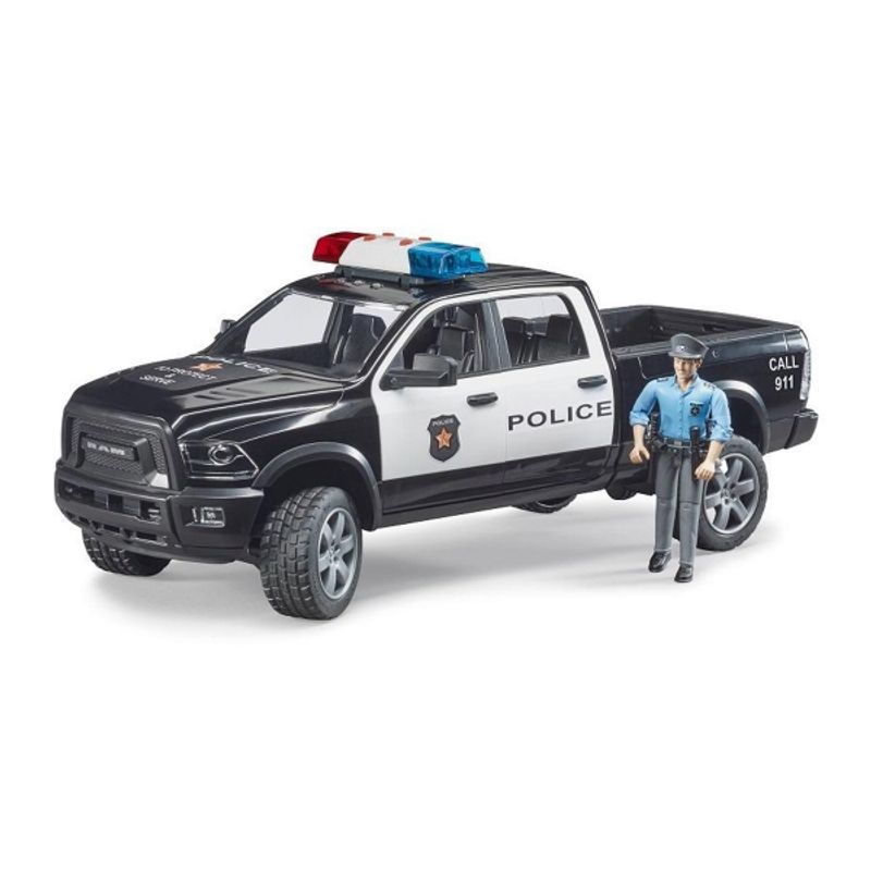 BRUDER - BRUDER 02505 RAM 2500 POLICE TRUCK WITH POLICEMAN