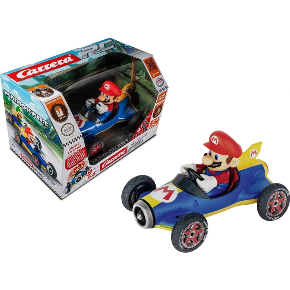CARRERA - CARRERA 370181066 MARIO KART RC MACH 8 MARIO