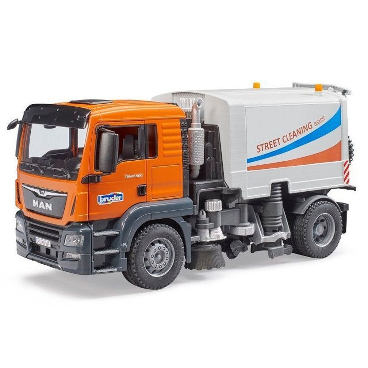 BRUDER - BRUDER 03780 MAN TGS STREET SWEEPER