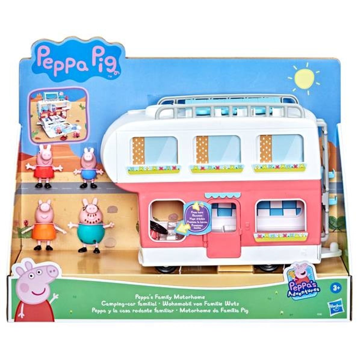 HASBRO - HASBRO F2182 PEPPA PIG MOTORHOME CON ACCESORIOS