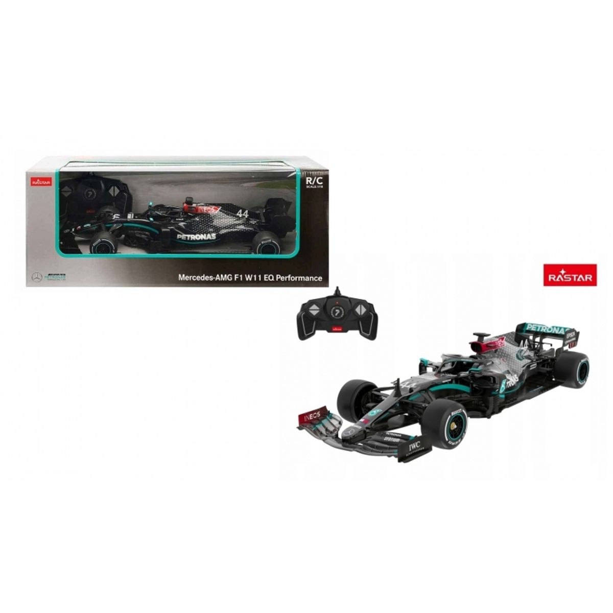 RASTAR - RASTAR 98500 R C 1-18 MERCEDES AMG F1 W11 EQ PERFORMANCE