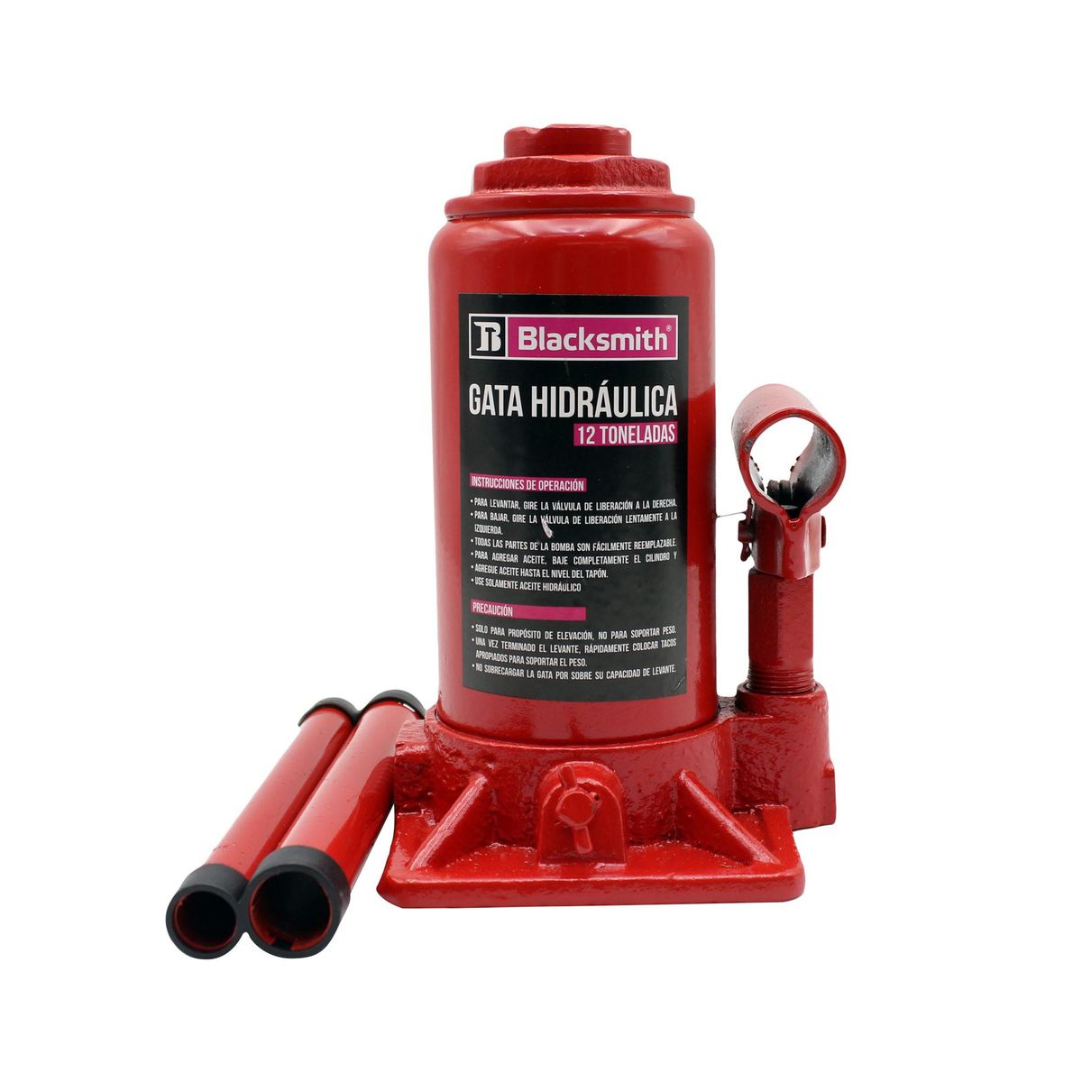 BLACKSMITH - Gata Hidraulica 12 Toneladas