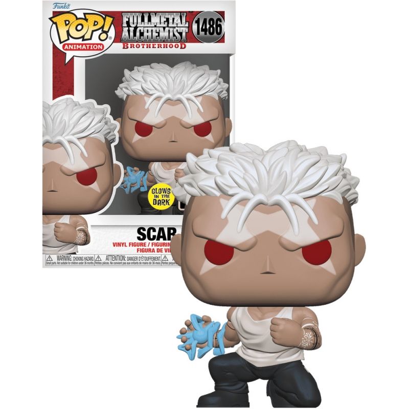 FUNKO - FUNKO 74394 POP FULLMETAL ALCHEMIST SCAR GITD