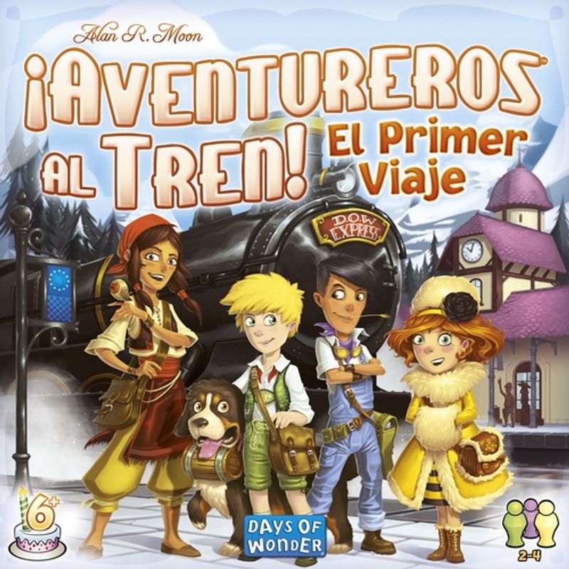 GENERICO - DAYS OF WONDER DW720827 TICKET TO RIDE EL PRIMER VIAJE
