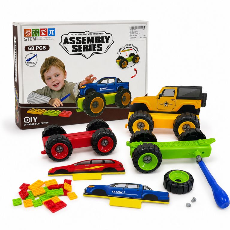 Juguete Auto Armable -