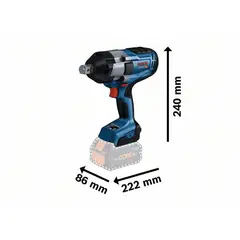 BOSCH - LLAVE DE IMPACTO GDS 18V-1050 HD 1050 NM