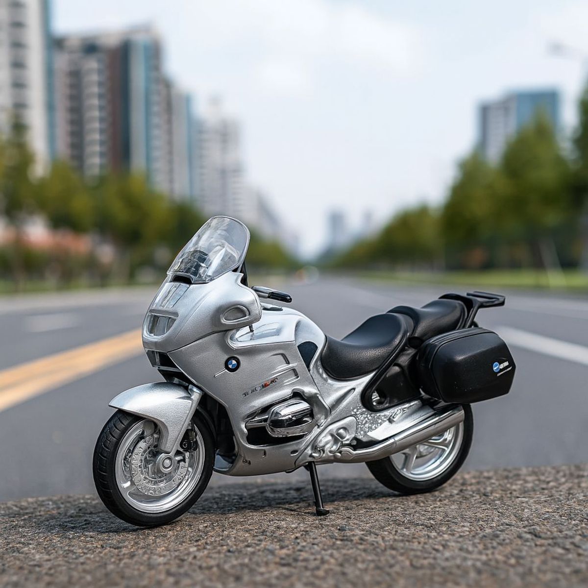 WELLY - Moto BMW R1100 RT Escala 1:18 - Welly