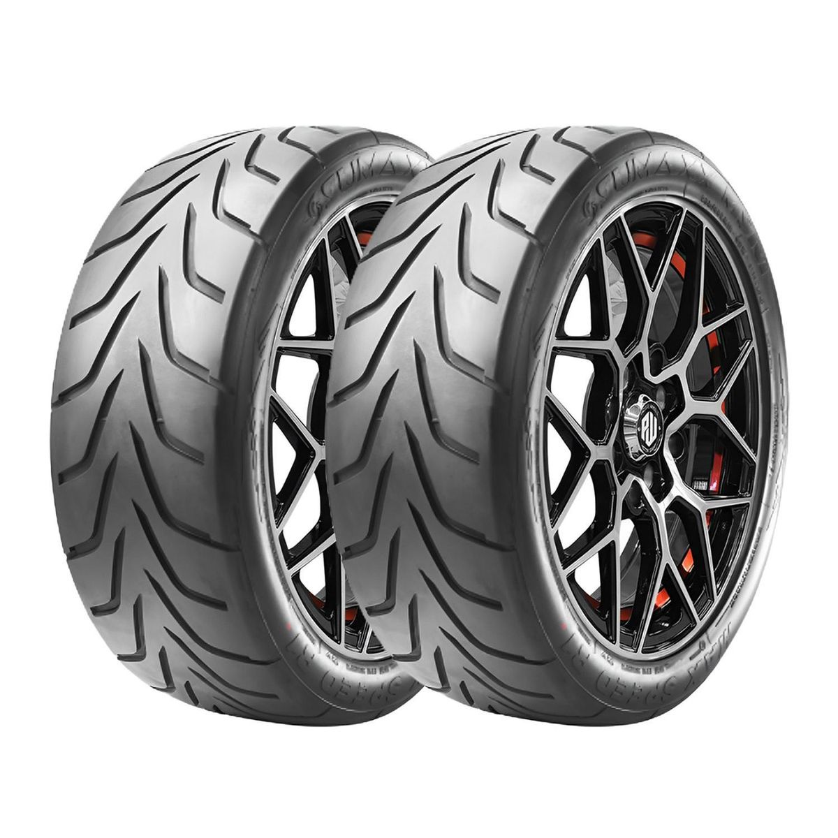 GENERICO - SET X 2 Neumáticos 195/50R15 82V MAXSPEEDR1 Sumaxx H/T Race TL WLT CHN Izquierdo