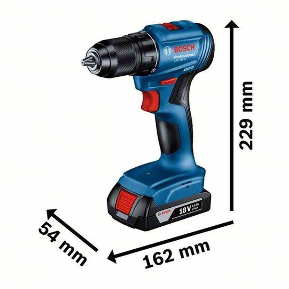BOSCH - TALADRO ATORNILLADOR BOSCH 18V GSR185-LI