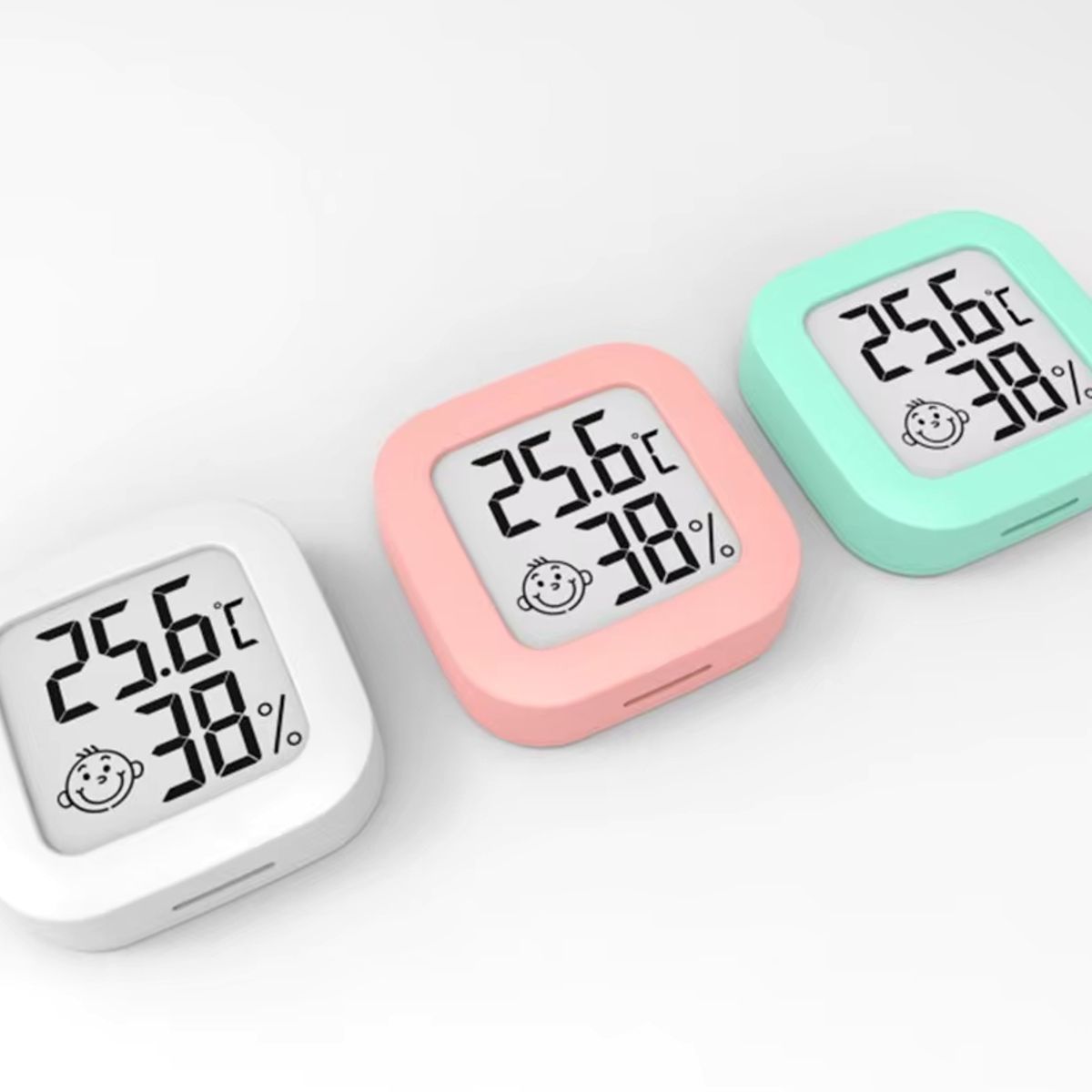 GENERICO - Termómetro e Higrógrafo portátil digital