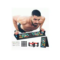 GENERICO - Barra De Ejercicios Barras Paralelas Calistenia Barra Pushup Color Negro