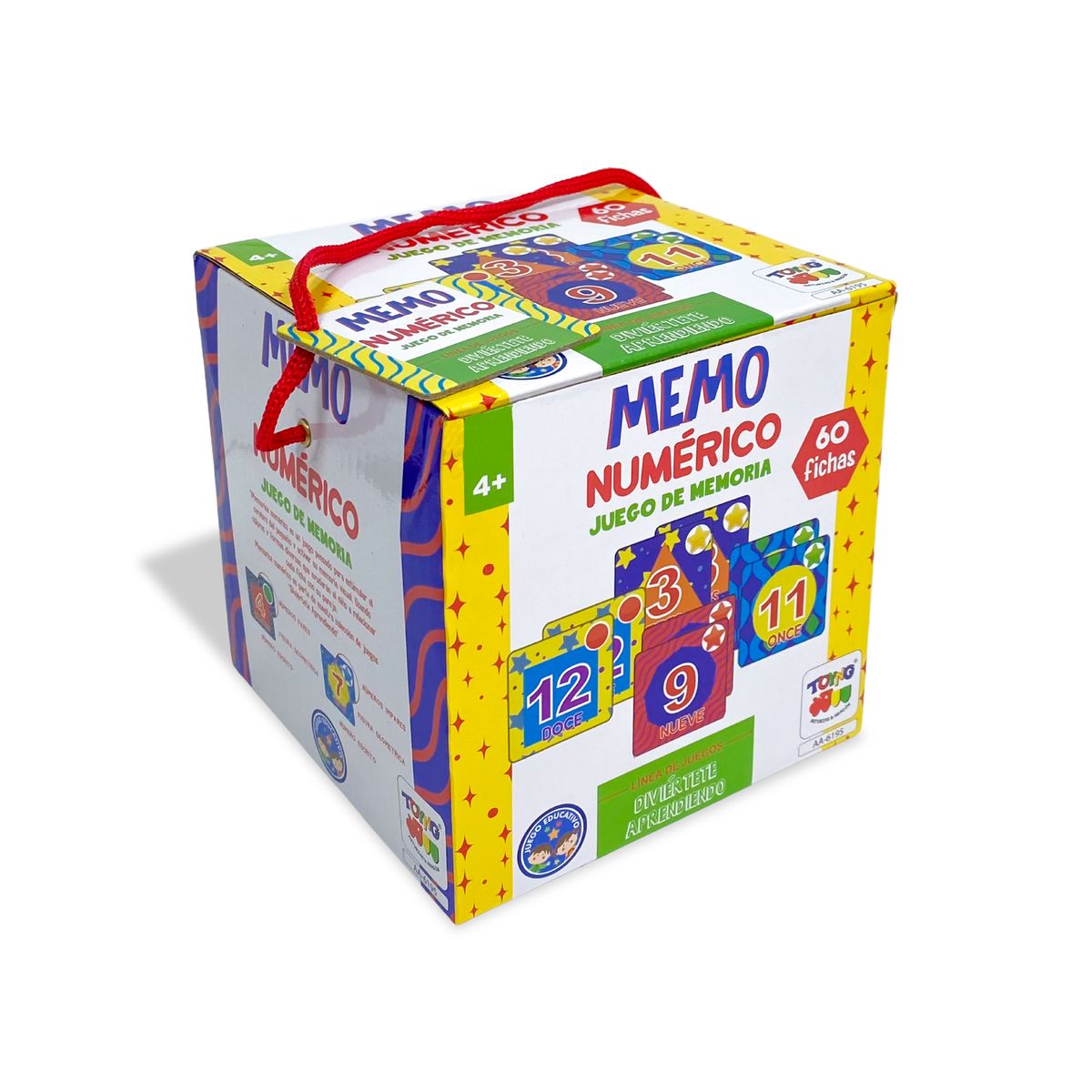 TOYNG - Juego Educativo Memorice Números - Toyng