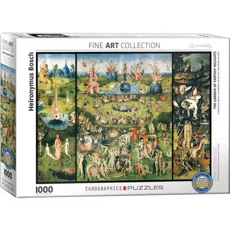 EUROGRAPHICS - EUROGRAPHICS 6000-0830 THE GARDEN OF EARTHLY DELIGHTS PUZZLE